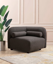 Atelier Del Sofa Viktor - Sillón orejero Gris oscuro